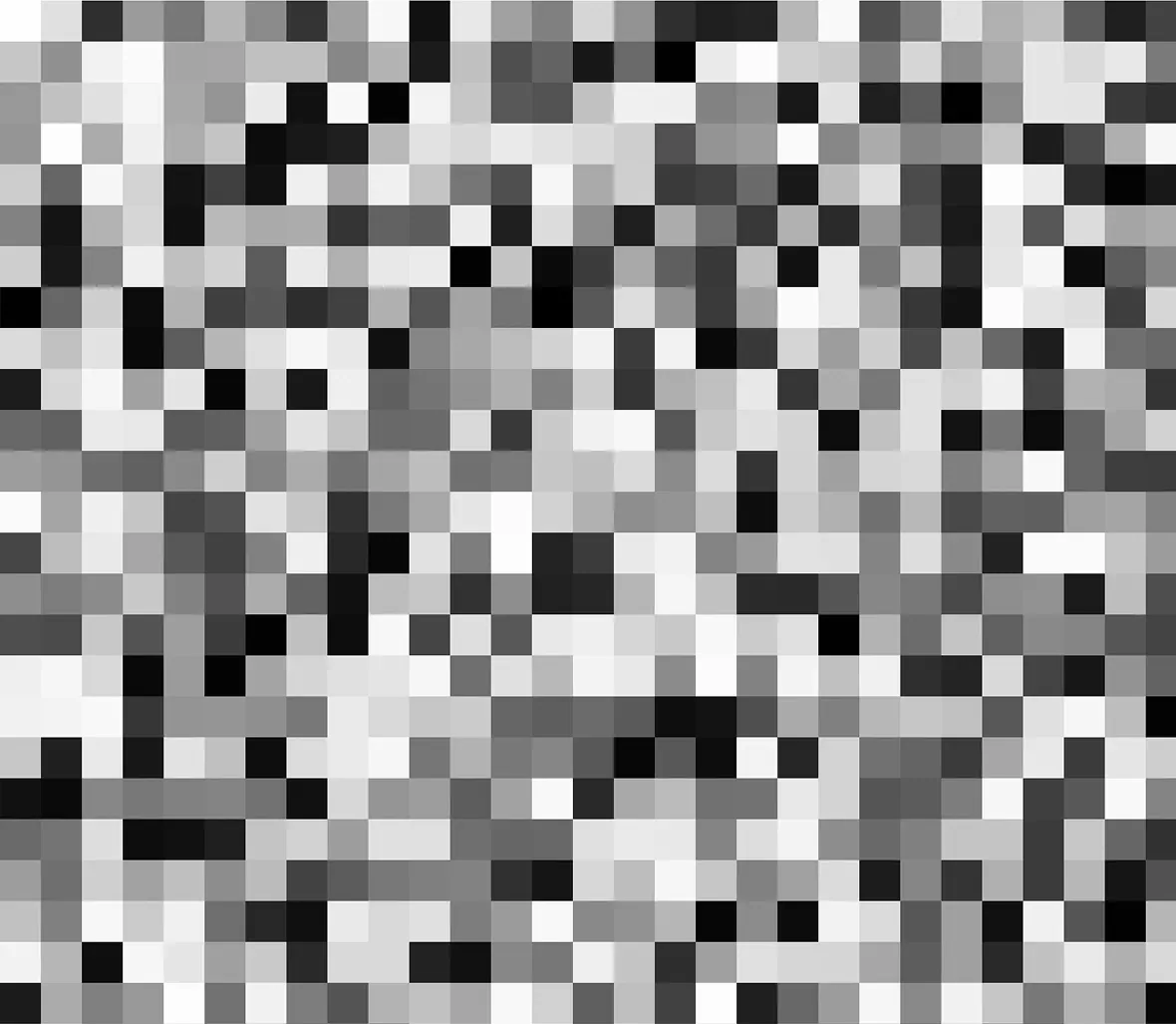 A field of pixels, undecided